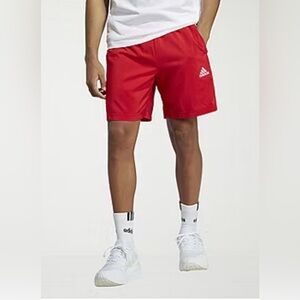 Adidas Chelsea 7" Mens Mid Rise Workout Shorts Red